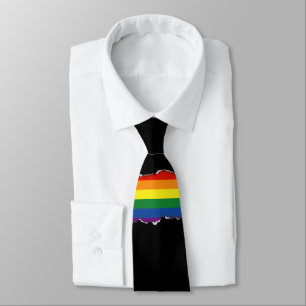 Corbata Bandera del orgullo gay