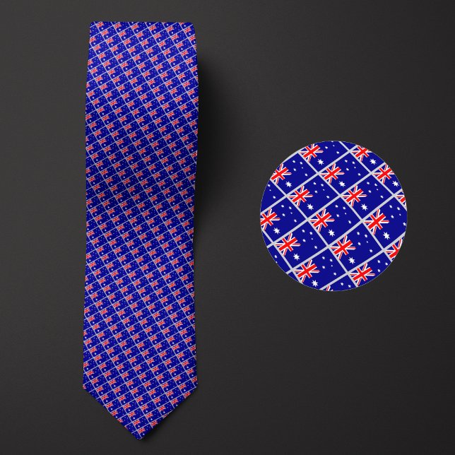 Corbata Bandera del Patrón de Australia (Subido por el creador)