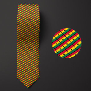 Corbata Bandera del patrón de Ghana