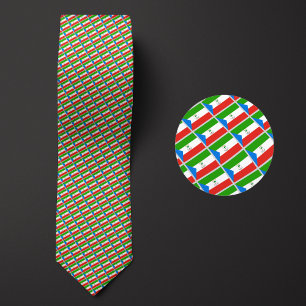 Corbata Bandera del Patrón de Guinea Ecuatorial
