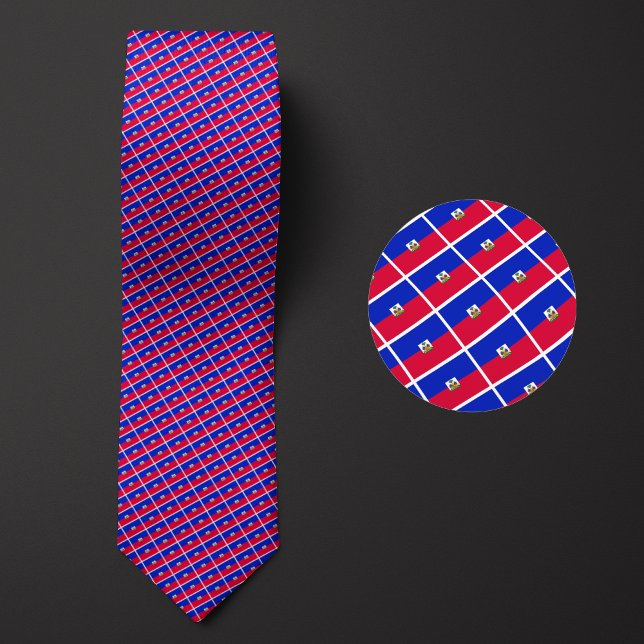 Corbata Bandera del Patrón de Haití (Subido por el creador)