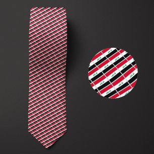 Corbata Bandera del patrón de Iraq
