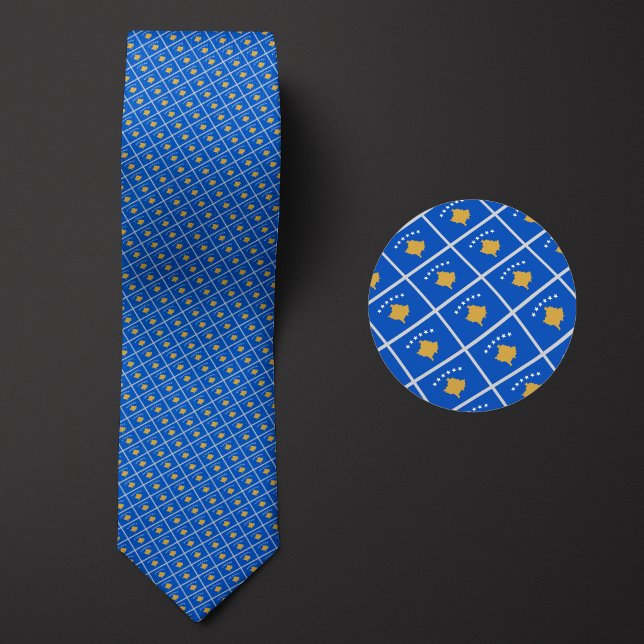 Corbata Bandera del Patrón de Kosovo (Subido por el creador)