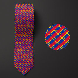 Corbata Bandera del Patrón de Liechtenstein