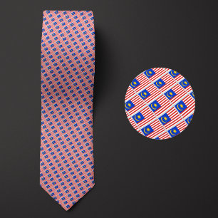 Corbata Bandera del patrón de Malasia