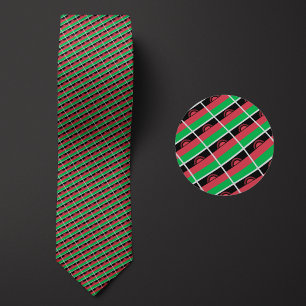 Corbata Bandera del patrón de Malawi