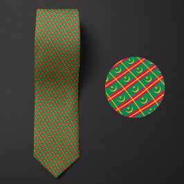 Corbata Bandera del patrón de Mauritania