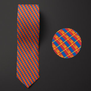 Corbata Bandera del patrón de Mongolia