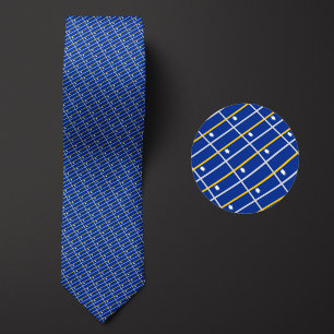 Corbata Bandera del patrón de Nauru