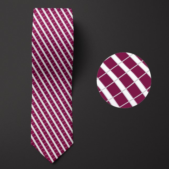 Corbata Bandera del Patrón de Qatar (Subido por el creador)