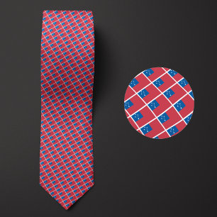 Corbata Bandera del patrón de Samoa