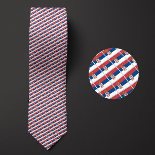 Corbata Bandera del patrón de Serbia