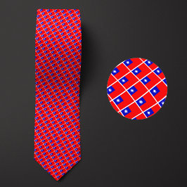 Corbata Bandera del Patrón de Taiwán