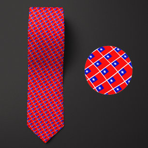 Corbata Bandera del Patrón de Taiwán