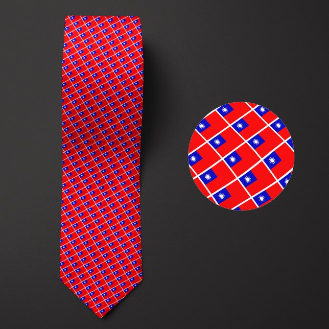 Corbata Bandera del Patrón de Taiwán (Subido por el creador)
