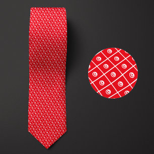 Corbata Bandera del patrón de Túnez