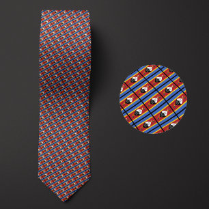 Corbata Bandera del patrón Eswatini