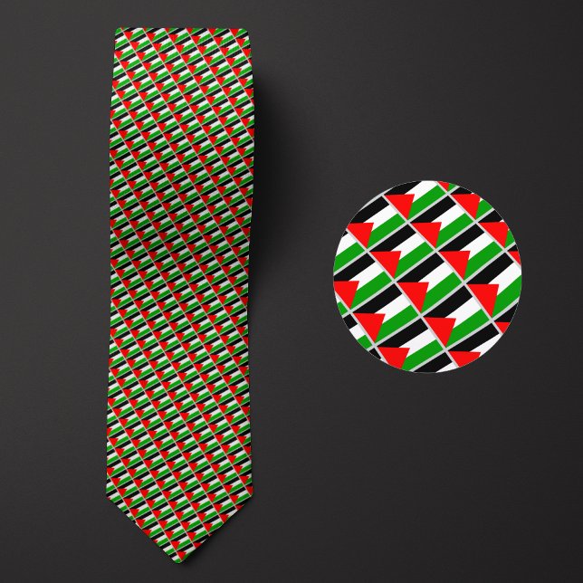 Corbata Bandera del Patrón Palestino (Subido por el creador)