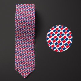 Corbata Bandera del Patrón República Dominicana
