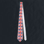 Corbata Bandera del Reino Unido Necktie<br><div class="desc">encantador para ocasiones especiales</div>
