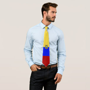 Corbata Bandera ecuatoriana