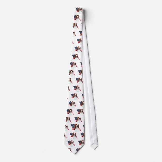 Corbata Bandera española de Welsh Springer (Anverso)