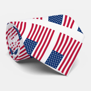 Corbata Bandera Estados Unidos País de Estados Unidos