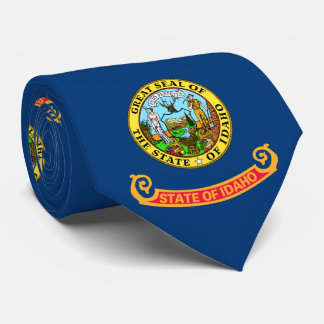 Corbata Bandera Estatal Idaho
