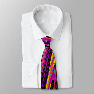Corbata Bandera frívola Psicodelic Hippy Couture