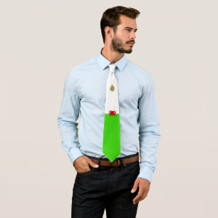 Corbata Bandera Galés