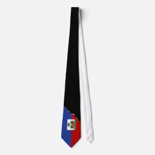 Corbata Bandera haitiana clásica