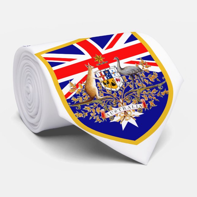 Corbata Bandera hermosa de Australia (Enrollado)