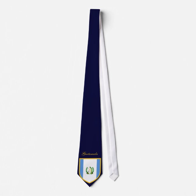 Corbata Bandera hermosa de Guatemala (Anverso)