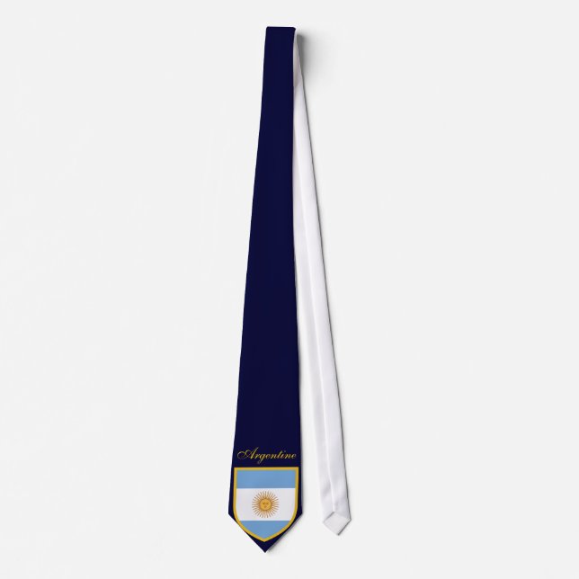 Corbata Bandera hermosa de la Argentina (Anverso)