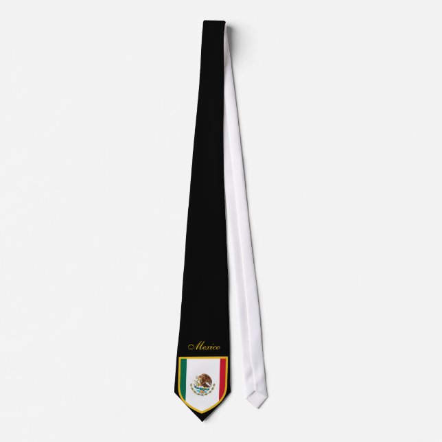 Corbata Bandera hermosa de México (Anverso)