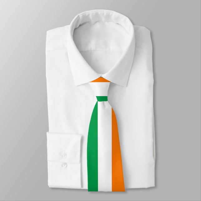 Corbata Bandera irlandesa del fiesta del día del St (Atado)