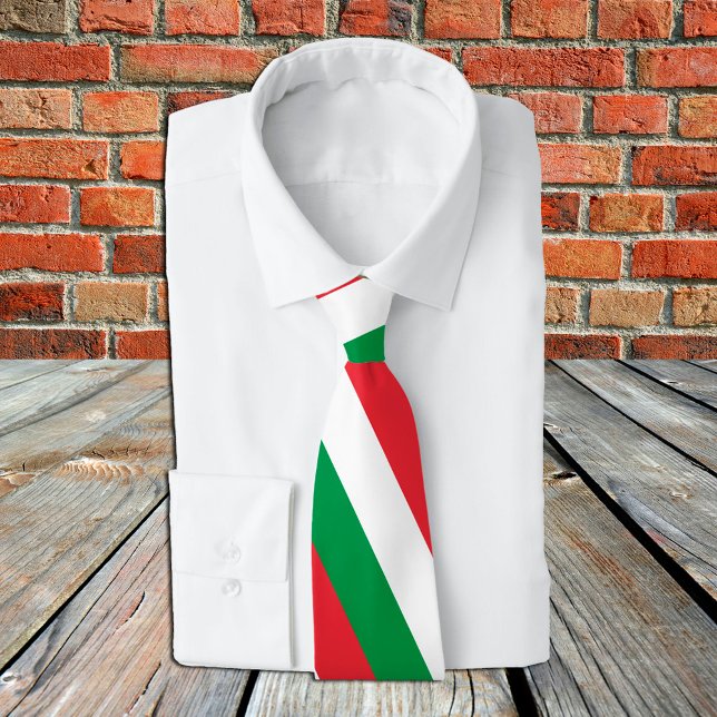 Corbata Bandera italiana y viajes de Italia, hinchas de va (Subido por el creador)