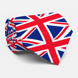 Corbata Bandera Jack Union del Reino Unido