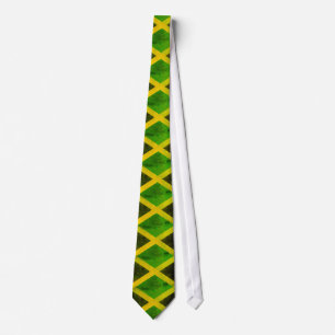 Corbata bandera jamaica - raíces de reggae