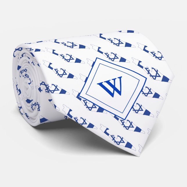 Corbata Bandera monográfica de las Escrituras Cristianas d (Enrollado)