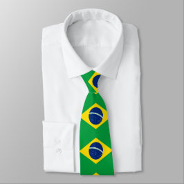 Corbata Bandera nacional el Brasil