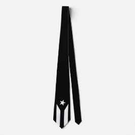 Corbata Bandera negra de Puerto Rico