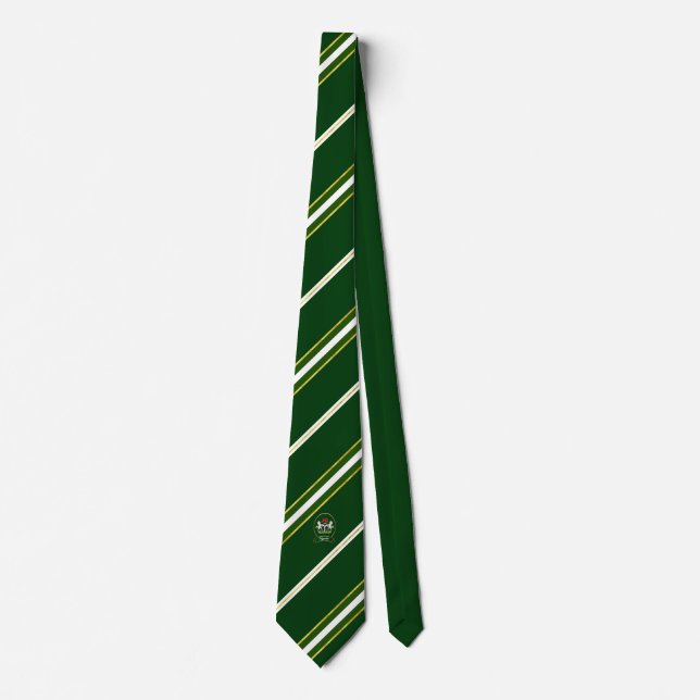 Corbata Bandera nigeriana de las rayas (Anverso)