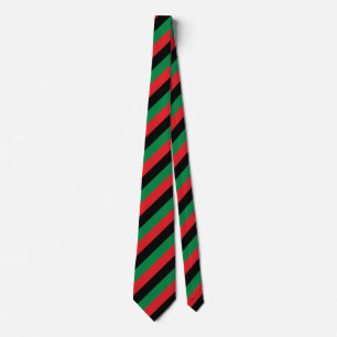 Corbata bandera panafricana