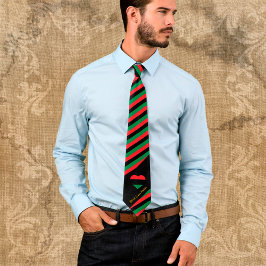 Corbata Bandera Panafricana Bandas, símbolo de la bandera 