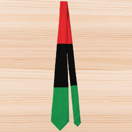 Corbata Bandera panafricana Kwanzaa
