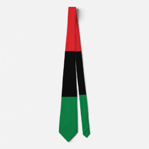 Corbata Bandera Panafricana UNIA