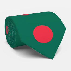 Corbata Bandera patriótica bangladesí