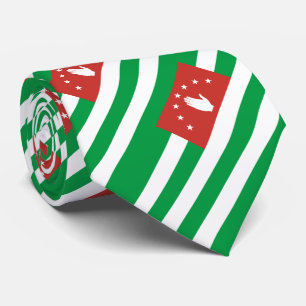 Corbata Bandera patriótica de Abjasia
