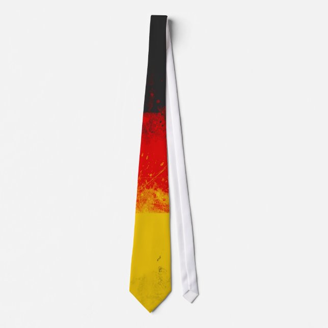 Corbata Bandera pintada de la mancha de Grunge (Anverso)